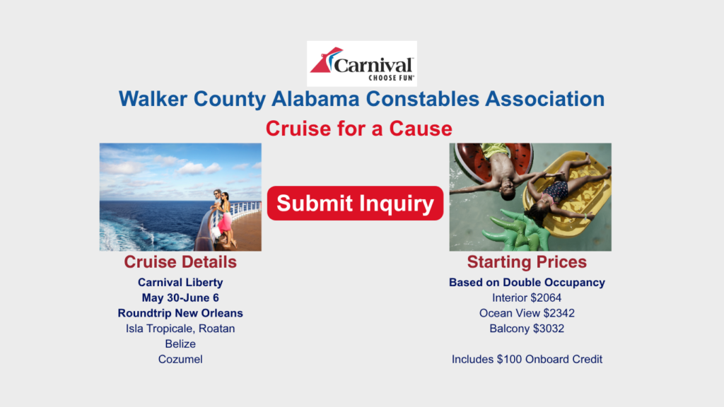 Support Walker County Alabama Constables Association